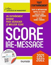 Score IAE-Message - Tout l'entraînement - 2021-2022: Tout l'entraînement (2021-2022)