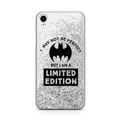 ERT GROUP mobiel telefoonhoesje voor Apple Iphone XR origineel en officieel erkend DC patroon Bat Girl 007 optimaal aangepast aan de vorm van de mobiele telefoon, met glitter overloopeffect