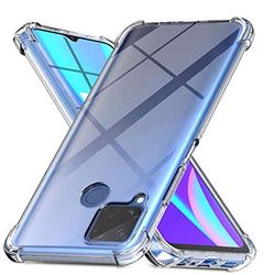 Tumundosmartphone Custodia Gel TPU Anti-Shock Trasparente per Realme 7i / Narzo 30A