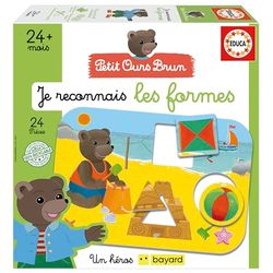 Educa - Juego para Aprender Formas | El Pequeño Oso Marrón. Escenas de la Vida Diaria en Las Que el Niño Puede reconocer Formas geométricas (19876)