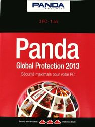 Panda global protection 2013 - 1 an / 3 postes