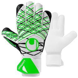 uhlsport Classic Soft Advanced fotbollsmålvaktshandskar för barn och män, målvaktshandskar, fotbollshandskar med handledsfixering – ventilerande textiltyg, 5