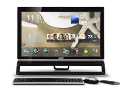 Aspire Acer ZS600 23 inch Non Touch All-In-One Desktop PC (Intel Core i3 3330 2.8GHz Processor, 6GB RAM, 1TB HDD, DVDRW, LAN, WLAN, BT, Webcam, TV Tuner, Integrated Graphics, Windows 8)