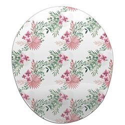 Bonamaison, Tapis de Souris Ergonomique avec Repose-Poignet - Impression numérique - pour Le Bureau et la Maison - 20 x 23 cm