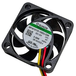 SUNON 12 V CC 0,48 W 40 x 40 x 10 mm 11,9 m³/h 5800 tr/min 11,9 m³/h Sunon MF40101V21000UG99