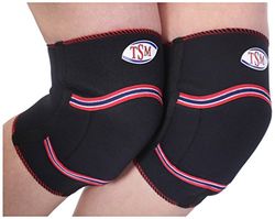 TSM 88 activ 2553-2 - Rodillera Deportiva (Talla S, 2 Unidades), Color Negro