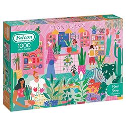 Jumbo, Falcon Contemporary - Plantenbende, legpuzzels voor volwassenen, 1000 stukjes