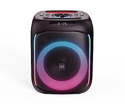 Mobile Beat SB-TWS 100 BT Soundbox, jusqu'à 7 h d'autonomie, lumières LED, poignée de Transport Pratique, Batterie, Fonction de Charge USB pour appareils externes