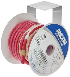 Ancor 111525 Marine Grade Elektrische Ingeblikte Koperen Batterij Kabel (8-Gauge, Rood, 250-Voet)