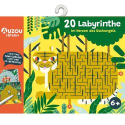 Auzou 20 Labyrinthe im Herzen des Dschungels