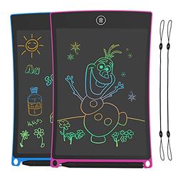 GUYUCOM Lavagnetta Cancellabile Bambini 8.5 Pollici, Lavagna per Bambini, Lavagna Magnetica per Bambini, Tavoletta Grafica Bambini,Giochi Bambini 3 4 5 6 7 Anni,Regalo Bambina 3 4 5 6 7 8 9 10 12 Anni