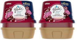 GLADE GEL AMBIENT.BAÑO PEONIA Y CEREZA, 1 Unidad (Paquete de 2)