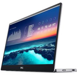 Dell P1424H 14 Inch Full HD (1920x1080) Portable Monitor, 60Hz, IPS, 6ms, 2x USB-C, 3 Year Warranty, Silver