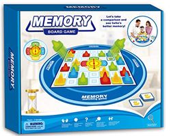 Neo- Memory: Destapa y GANA Juego de Memoria, Multicolor (5055)