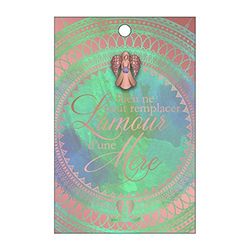 You are an angel Carte avec punaises avec Message Rien Peux remplace L 'Amour D 'Une Mère, Carton, Multicolore, 11,5 x 7,5 x 7,5 cm