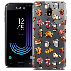Caseink fodral för Samsung Galaxy J5 2017 J530 (5.2) fodral [kristallgel HD kollektion Foodie design snabbmat - mjuk - ultratunn - tryckt i Frankrike]