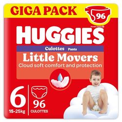 Huggies Ultra Comfort, pieluchy rozmiar 6 (15-25 kg), majtki z motywem Disneya, opakowanie Giga, 96 szt