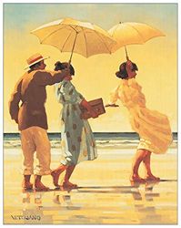 Artopweb Vettriano-The PIC Nic Party decoratieplaat van MDF, meerkleurig, 32 x 40 cm