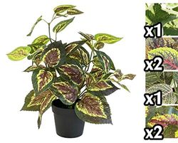 VEA SRL Planta M. Hojas Tropicales de 34 cm KTO5942