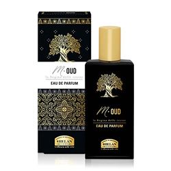 Helan, M Oud, Men's Perfume with Citrus Fragrance, Elegant and Mysterious Men's Eau de Parfum with Aromatic Oud and Tobacco Notes - Ideal as a Men's Gift, 50 ml - Made in Italy