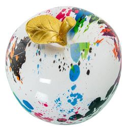 Alexandra House Living Figura Decorativa Multicolore Acrilico plastica melammina 12 x 11 x 13 cm