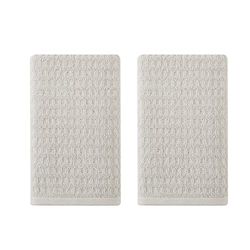 Tommy Bahama Set di asciugamani in cotone altamente assorbente, decorazione da bagno a basso pelucchi e resistente allo sbiadimento, 2 pezzi, marrone chiaro del Pacifico settentrionale