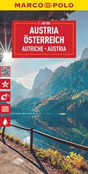 Austria Marco Polo Map: 1 : 400.000 (Marco Polo Maps): Wegenkaart Schaal 1 : 400.000