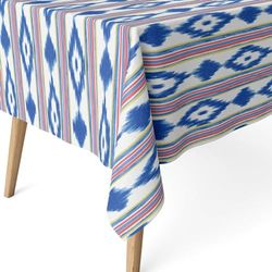 ECOMMERC3 | Stain Resistant Tablecloth for Round Table Size 140 Round – Stain Resistant Extra Soft and Waterproof Tablecloth – Multicolor