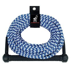 Airhead Waterskitouw, Tractor-Grip Handvat, Blauw en Wit, 1 Sectie, 75 Voet