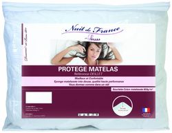 Nuit de France 329375 madrasskensare bomull/polyester vit