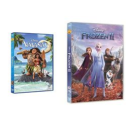 Vaiana [DVD] + Frozen 2 [DVD]