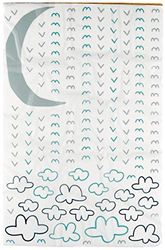 Babyclic Vinilo Delta Verde Oceano - Cenefas Decorativas