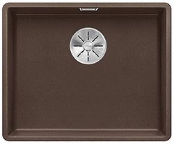 BLANCO SUBLINE 500-F 523537 Kitchen Sink, Brown, 500mm