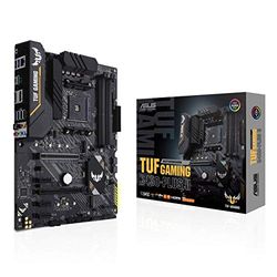 ASUS TUF Gaming B450-PLUS II AMD AM4 (3ª/2ª/1ª generación Ryzen ATX placa base para juegos (DDR4 4400(O.C.), HDMI 2.0b/DVI, puertos USB 3.2 Gen 2 tipo A y tipo C, BIOS Flashback, 256Mb BIOS Flash ROM, AI NOI