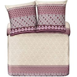 Bassetti Bed Linen, Cotton, Beige, 200 x 200