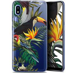 Caseink fodral för Samsung Galaxy A10 (6.2) gel HD [ ny kollektion - mjuk - stötskyddad - tryckt i Frankrike] tropisk tucan