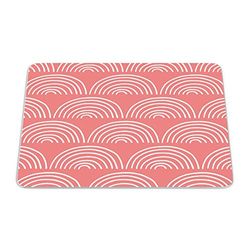 Bonamaison, Rectangle Pop Art Digital Printed Mouse Pad, Non-Slip Base, for Office and Home, Size: 22 x 18 cm