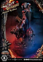 Prime 1 Studio Dark Nights: Statuette en métal Museum Masterline Série 1/3 Harley Quinn Qui rit Concept Design par Caelos D`anda Regula