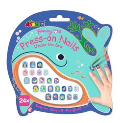 Avenir Nail Art Sticker Set, Under The Sea, Portable