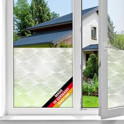 d-c-fix raamfolie anti inkijk Charis statisch premium 45 cm x 1,5 m - privacy window film raam glas folie