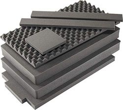 PELI 1615AirFS Replacement Foam Set, Original PELI Air Case accessory, Compatible with: PELI Air 1615, Colour: Black