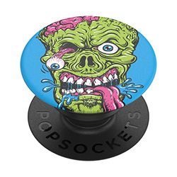 PopSockets PopGrip - Supporto e Impugnatura per Telefoni Cellulari e Tablet con Un Top Intercambiabile - Brainz