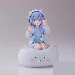 Séga is The Order a Rabbit Statuette Luminasta PVC Rabbit House Tea Party: Bloom Chino 14 cm