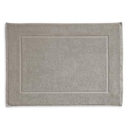 kela Tapis de Bain Ladessa, 50 cm x 70 cm, 100% Coton, Gris argenté, Lavable à 60° C, adapté au Chauffage au Sol, 23485