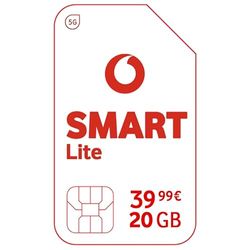 Vodafone Mobiel contract, Smart Light, mobiel contract met 20 GB data, 5G compatibel, telefoon- & sms-flat in het Duitse netwerk