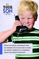 Mors dagskort, mors dagskort från son, roligt mors dagskort, emo räddning – The Maid's Attityd, from your Son – mors dag kort