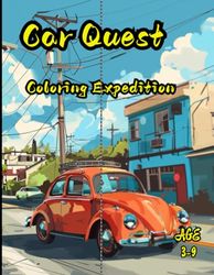 Car Quest: Coloring Expedition