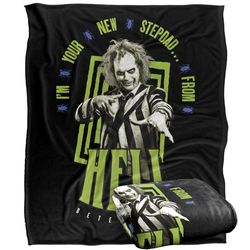 BEETLEJUICE 2 (2024) Silky Touch Super Soft Throw Blanket 152 x 127 cm