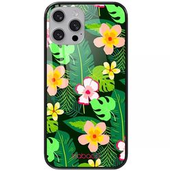ERT GROUP mobiltelefonfodral för Apple Iphone 13 MINI originalt och officiellt licensierat Babaco mönster Flowers 019 tillverkad av härdat glas, skyddsfodral
