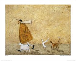 Art Group Stampa Artistica Ernest, Doris, Horace e Stripes Sam Toft, Carta, Multicolore, 40 x 50 x 1.3 cm